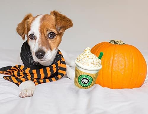 Star Pups Coffee Dog Toy Pup'kin Spice Latte