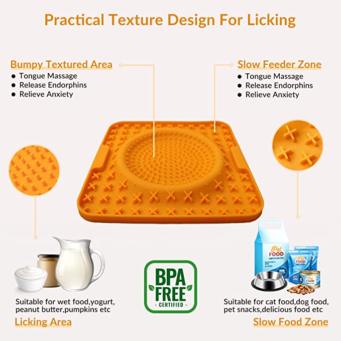 Vod Visual 2 Pack Lick Mat for Dogs - Mongrel Mania