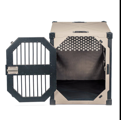 **Rock Creek Aluminum Dog Crate- CPS crash test certified