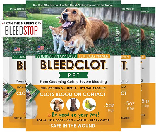 BleedClot Pet First Aid Blood Clotting Powder