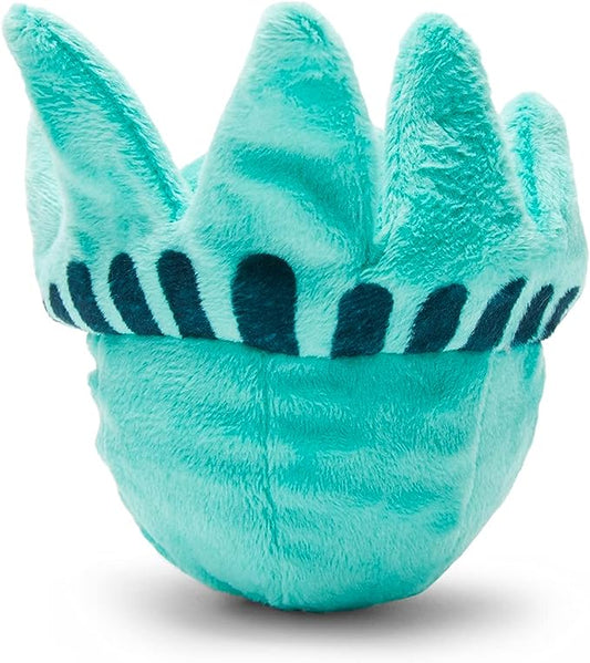 Barkbox Squeaky Dog Toys - Plush and Squeak- Lady Liberty Ball