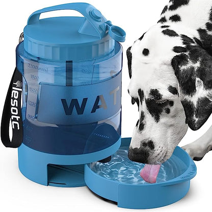 Lesotc Dog Water Bowl Dispenser