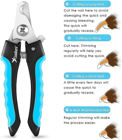 Candure Dog Nail Clippers- for S, M, L Dogs