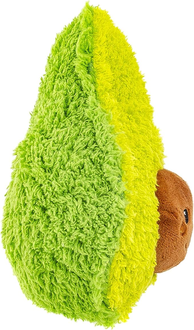 Giftable World 7 Inch Plush Pet Toy Smiling Avocado with Squeaker