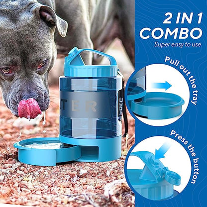 Lesotc Dog Water Bowl Dispenser