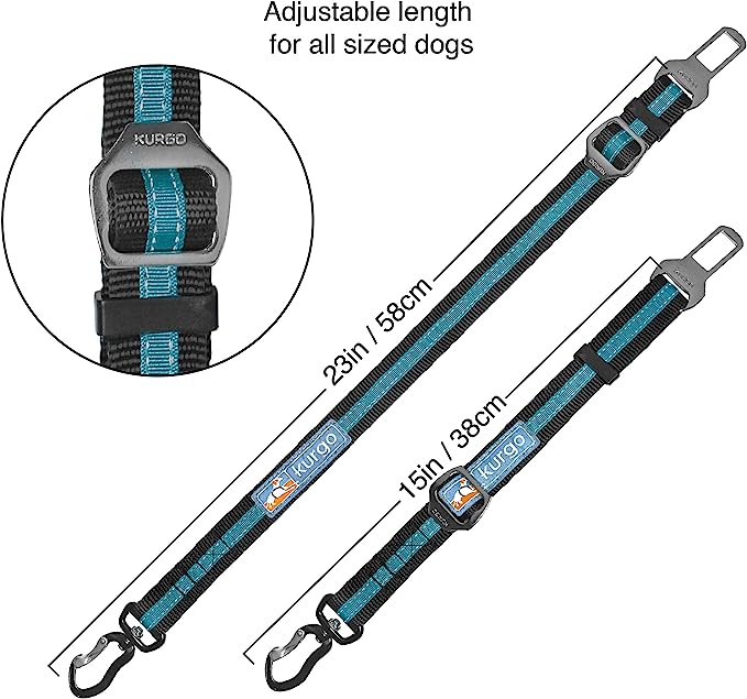 Kurgo Direct to Seatbelt Swivel Tether for Dogs