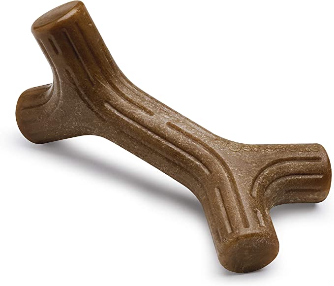 Benebone Durable Dog Chew Toy for Aggressive Chewers, Real Maplewood or Bacon - Mongrel Mania