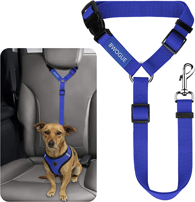 BWOGUE Pet Dog Cat Seat Belt for Car Headrest - Mongrel Mania