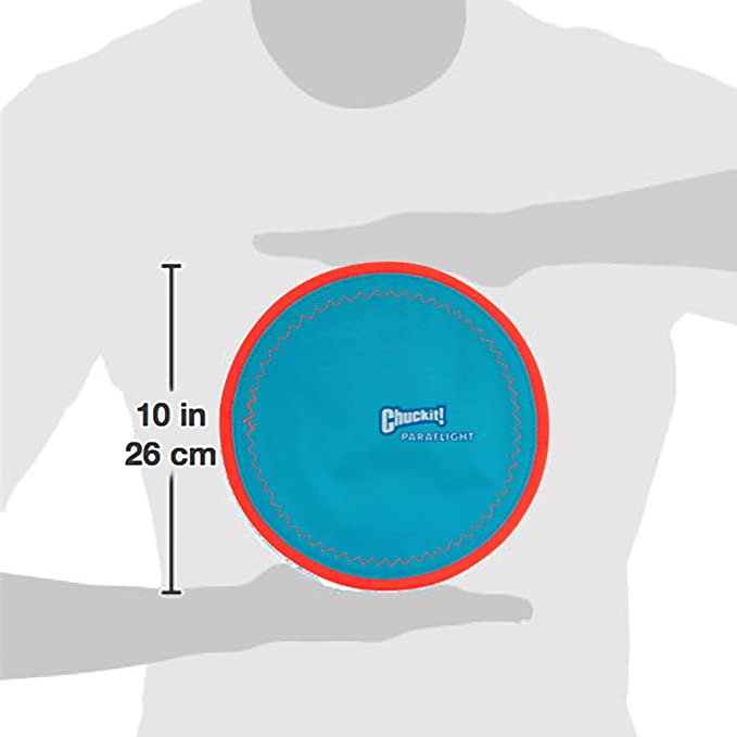 ChuckIt! Paraflight Flyer Dog Frisbee Toy Floats On Water; Gentle On Dog's Teeth And Gums - Mongrel Mania