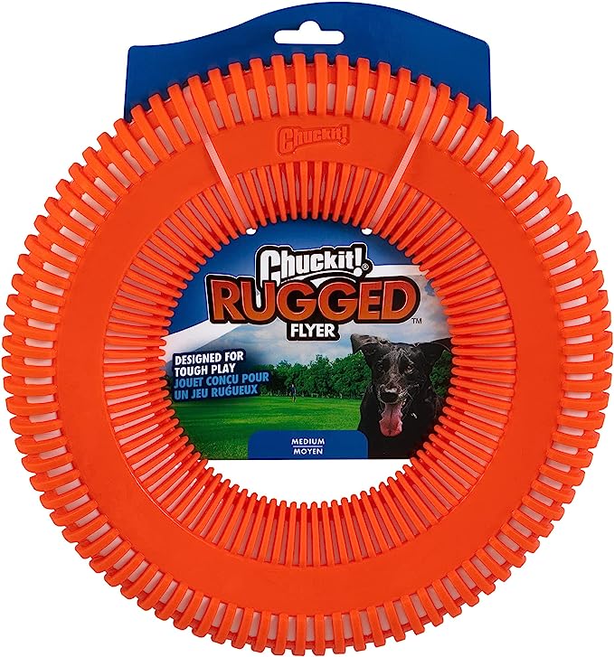 Chuckit Rugged Flyer Dog Toy - Mongrel Mania