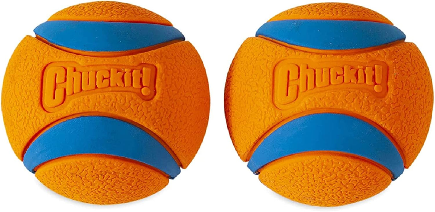 Chuckit Ultra Ball Dog Toy- it floats too! (2 pack, varying sizes) - Mongrel Mania