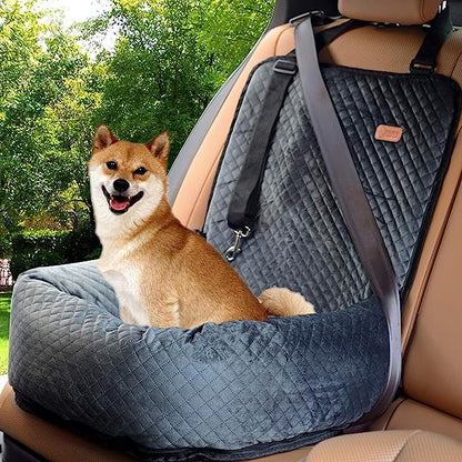 Dog Car Seat Pet Booster: 35 lbs and under - Mongrel Mania