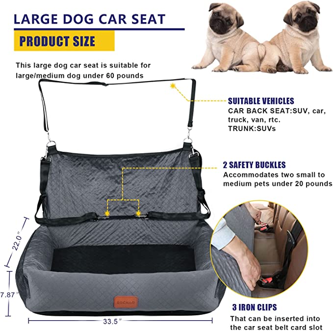 Dog Car Seat: under 50 lbs - Mongrel Mania