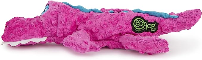 goDog Gators Squeaky Plush Dog Toy - Mongrel Mania