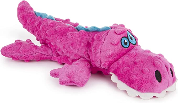 goDog Gators Squeaky Plush Dog Toy - Mongrel Mania