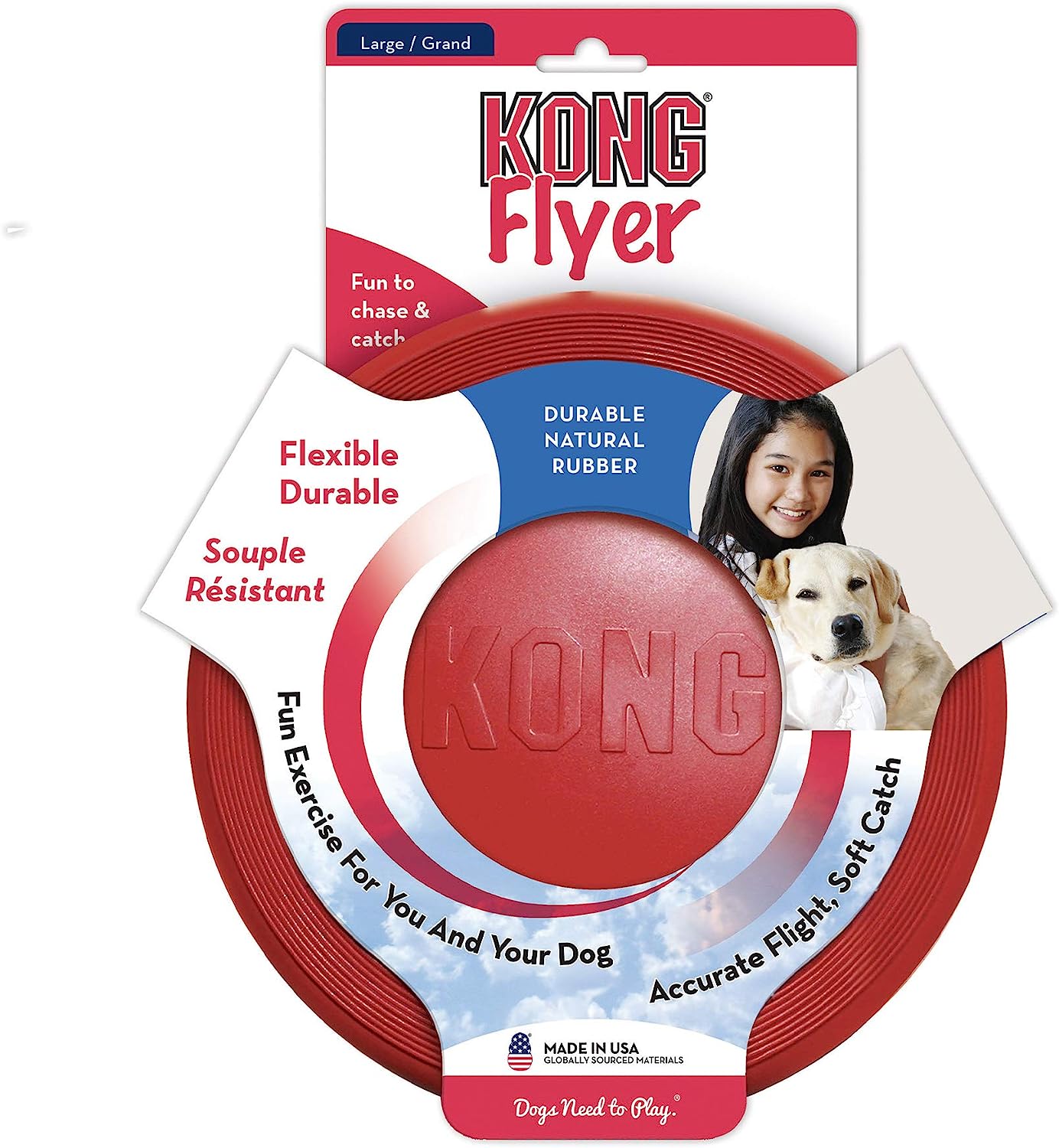 KONG COMBO: Flyer and Training Dummy - Floating Fetch Toys - Mongrel Mania