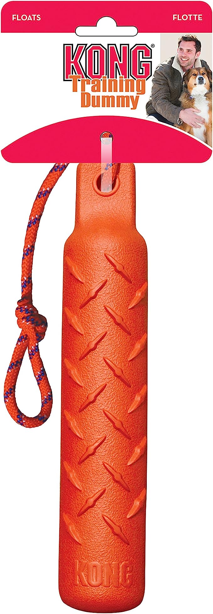 KONG - Dog Training Dummy - Floats for Water Fetch Play and Training - Mongrel Mania