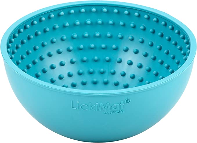 LickiMat Wobble, Dog Slow Feeder Bowl Lick Mat - Mongrel Mania