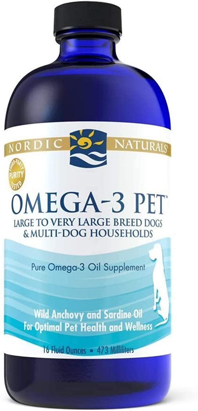 Nordic Naturals Omega-3, Unflavored Fish Oil (16oz) - Mongrel Mania