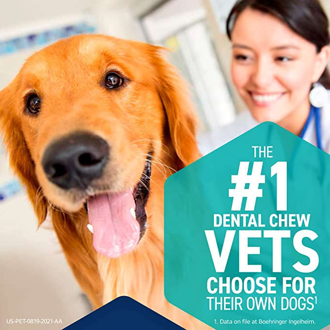 ORAVET Dental Chews for Dogs, Oral Care and Hygiene Chews (Small Dogs, 10-24 lbs.) 30 Count - Mongrel Mania