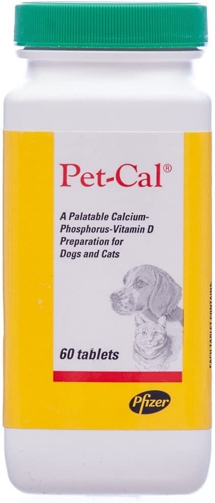 Pet Tabs Calcium Formula Supplement (60 Count) - Mongrel Mania