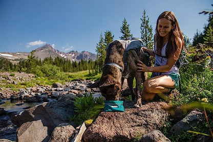 Ruffwear, Quencher Dog Bowl, Collapsible, Portable Food and Water Bowl - Mongrel Mania