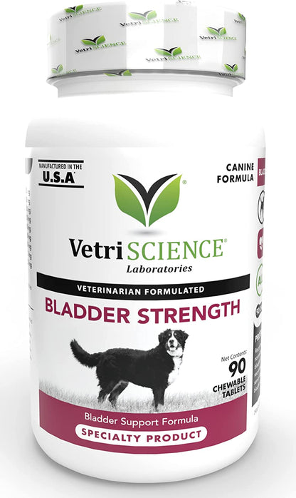 VetriScience Laboratories - Bladder Strength (90 Chewable Tablets) - Mongrel Mania