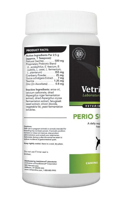 VetriScience Perio Support Pro- Powder Sprinkle (16oz) - Mongrel Mania