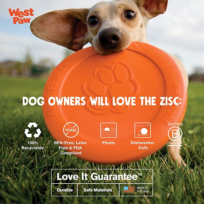 West Paw Zogoflex Zisc Dog Frisbee - Mongrel Mania