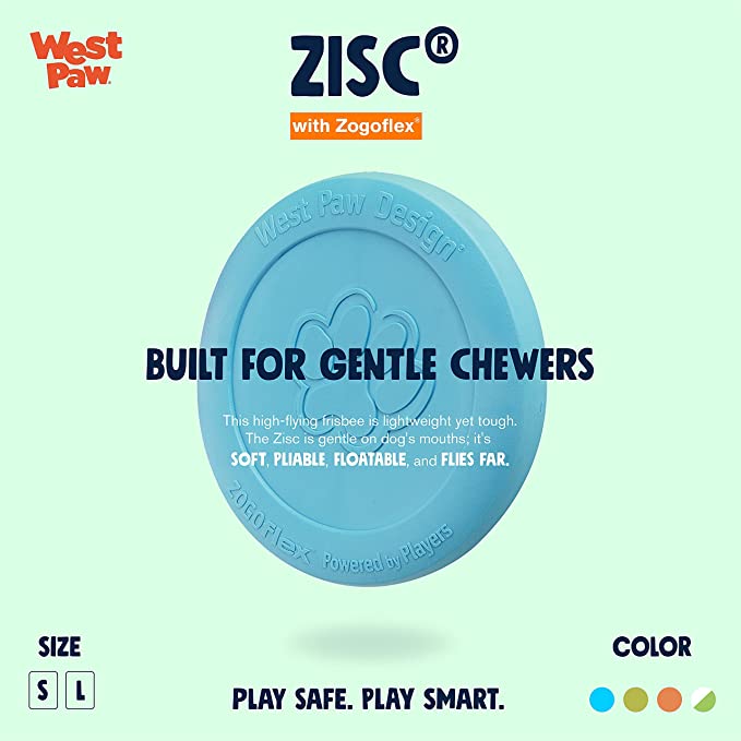 West Paw Zogoflex Zisc Dog Frisbee - Mongrel Mania